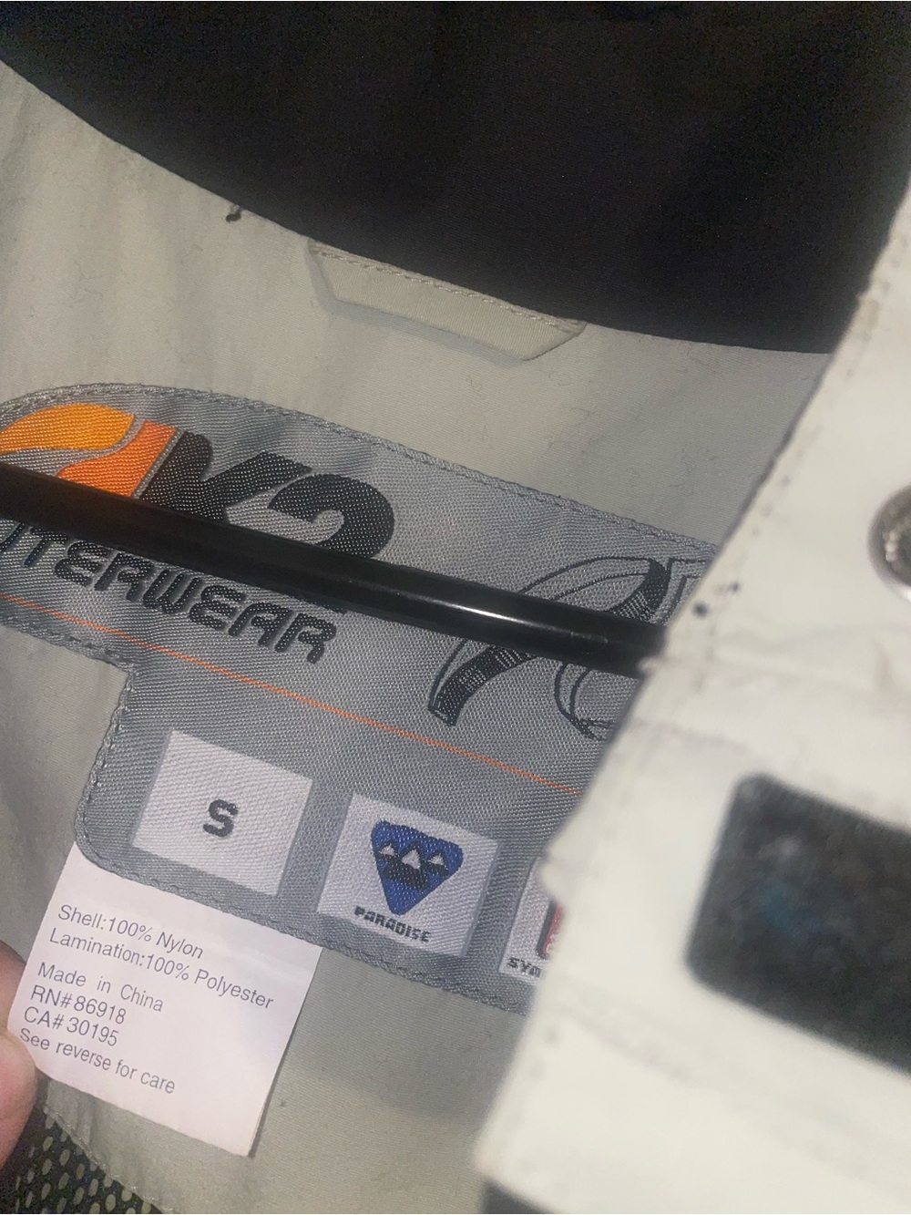 Colorblock K2 outerwear jacket - Picture 7 of 8